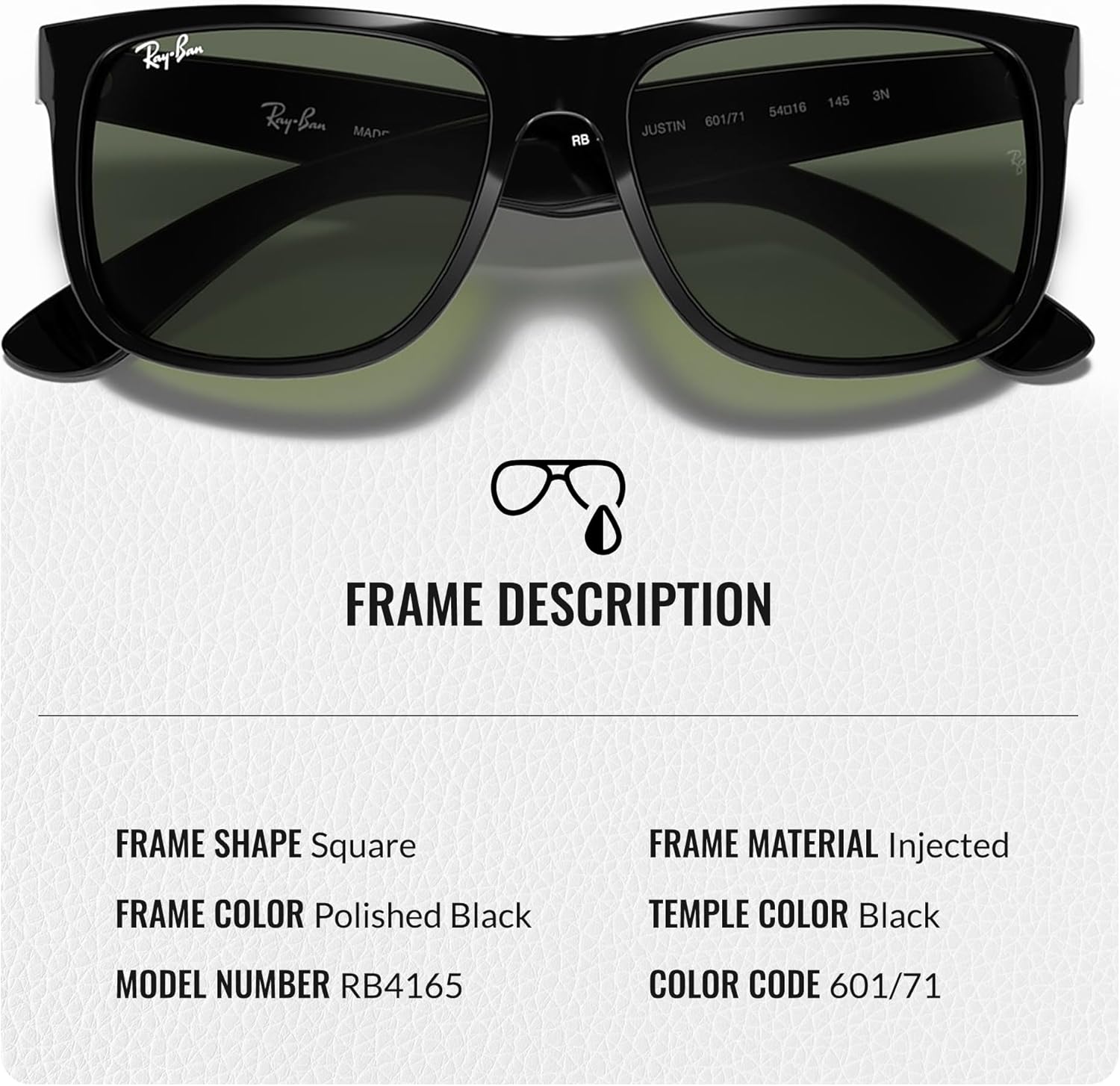 Square Shape Sunglasses With Eyewear Kit Bundle - High Bridge Fit Dark Green Lens