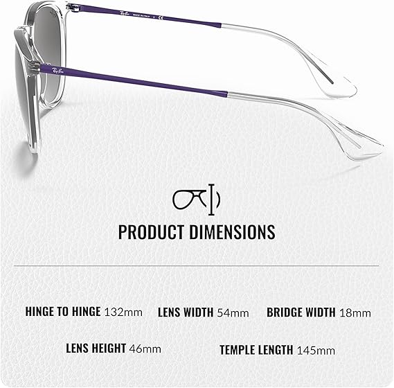 Phantos Shape Sunglasses With Eyewear Kit Bundle - High Bridge Fit -  Grey Gradient Lens