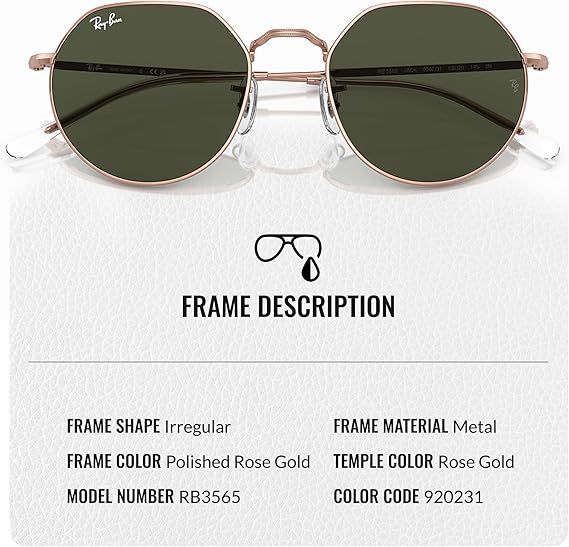 Round Shape Sunglasses With Eyewear Kit Bundle - Adjustable Nose Pads - Gold Frame  Green Lens