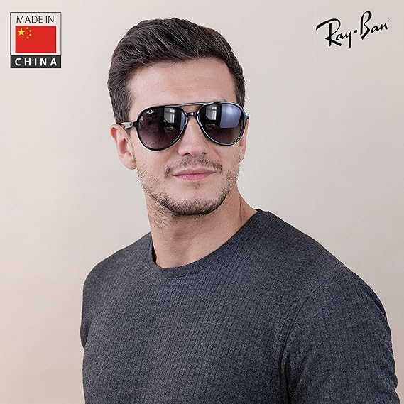 Pilot Shape Sunglasses for Men and Women With Eyewear Kit Bundle - Brown Gradient Lens