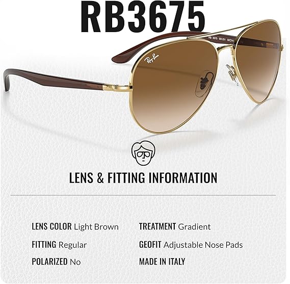 Shape Sunglasses With Eyewear Kit Bundle Light Brown Lens