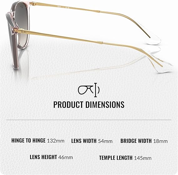 Phantos Shape Sunglasses With Eyewear Kit Bundle - High Bridge Fit -  Pink Frame  Grey Lens