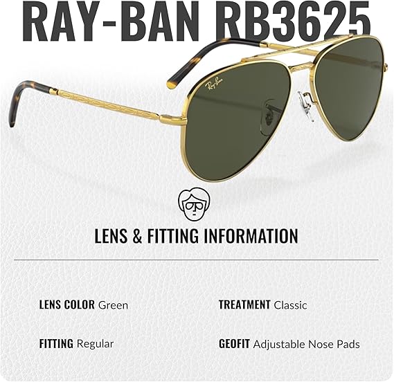 Aviator Pilot Sunglasses With Eyewear Kit Bundle  Polished Gold Frame Green Lens