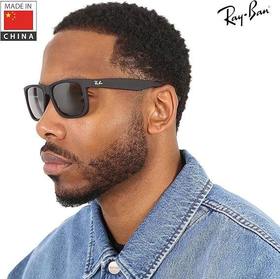 Square Shape Sunglasses With Eyewear Kit Bundle - High Bridge Fit  Black Frame  Silver Lens