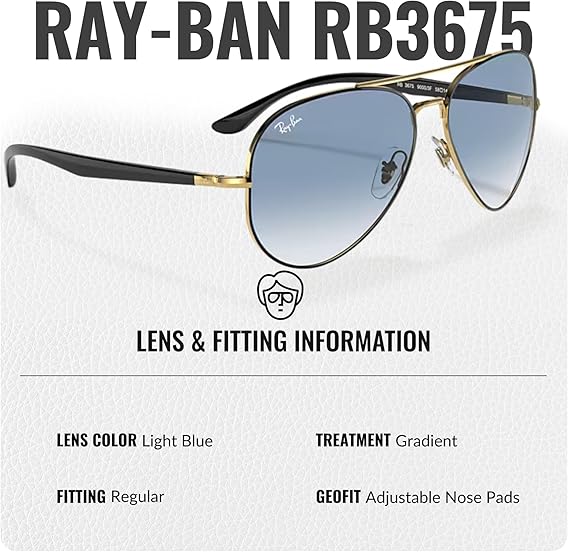 Shape Sunglasses With Eyewear Kit Bundle  Gold Frame Light Blue Lens