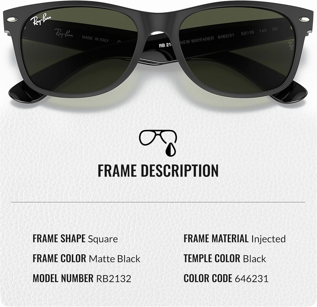Classic Square Shape Sunglasses With Eyewear Kit Bundle Square Sunglasses Matte  Green Lens
