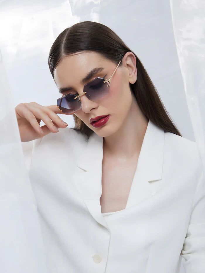 The Gulf Geometric Sunglasses - California Gold