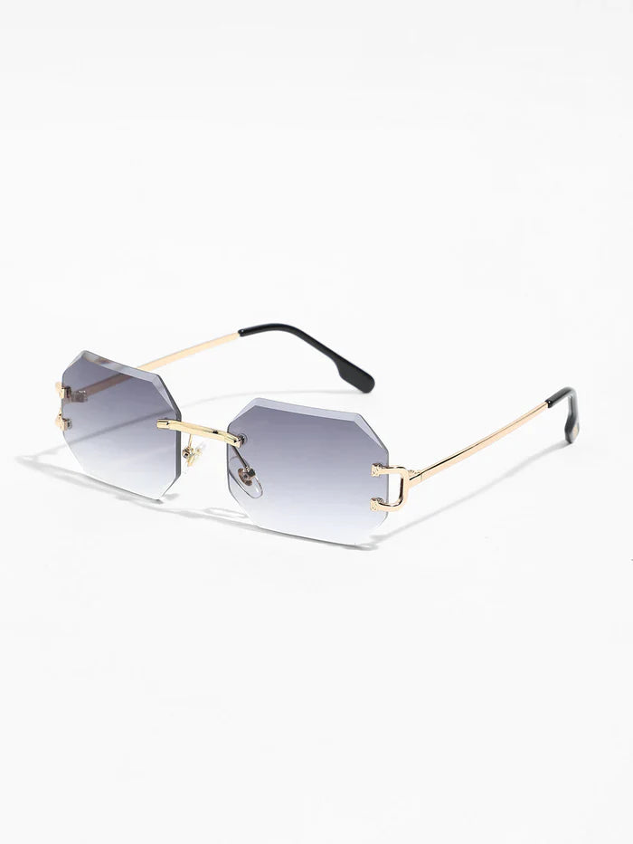 The Gulf Geometric Sunglasses - California Gold