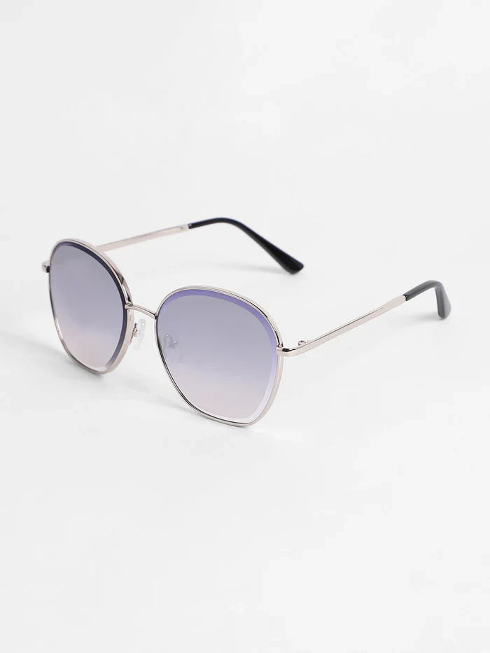 Metallic Butterfly Sunglasses