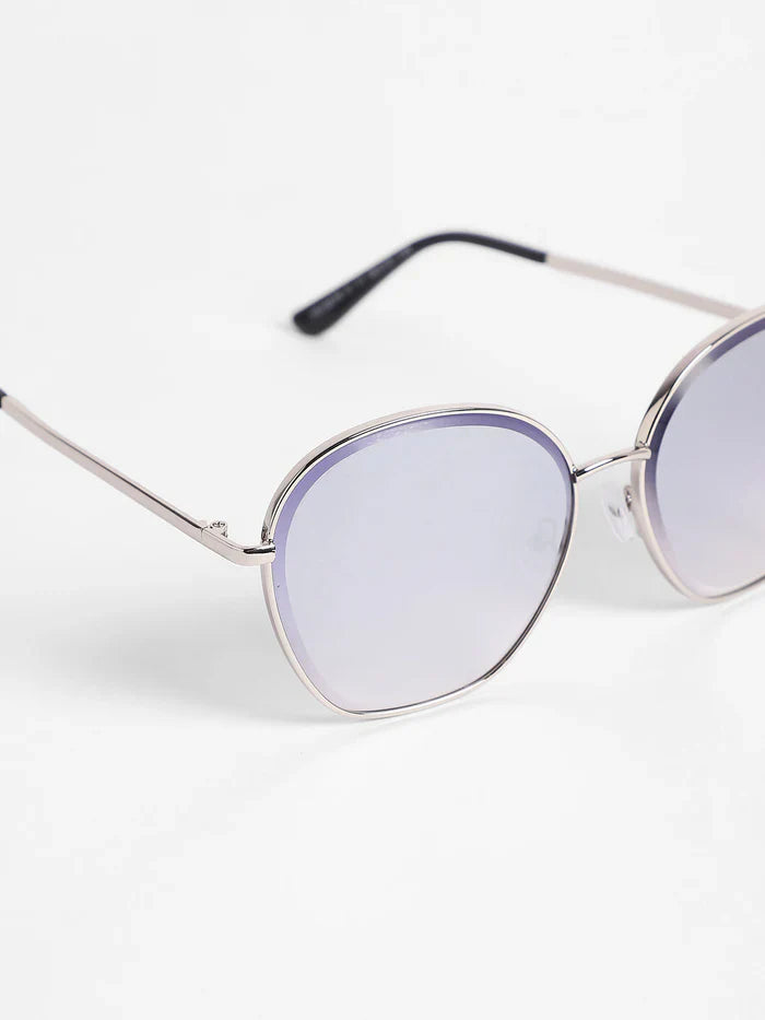 Metallic Butterfly Sunglasses