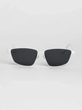 full-rimm Rim Shield Sunglasses - White