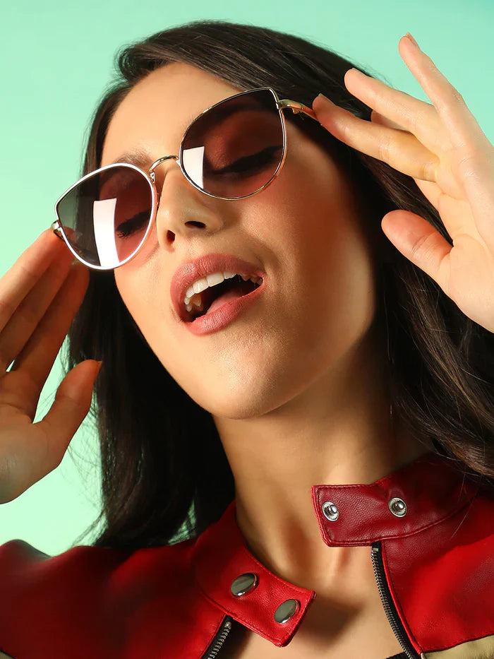 Gradient Cateye Sunglasses For Women