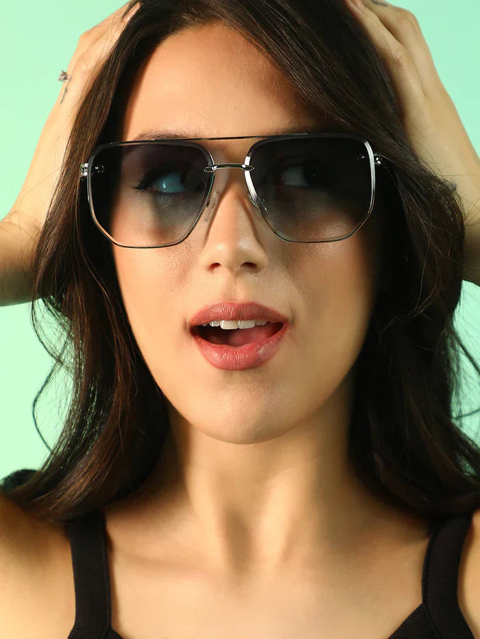 Gradient Aviator Sunglasses