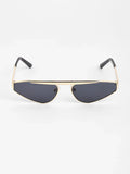 The Swish Cateye Sunglasses - Midnight Black