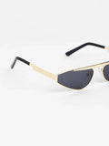 The Swish Cateye Sunglasses - Midnight Black