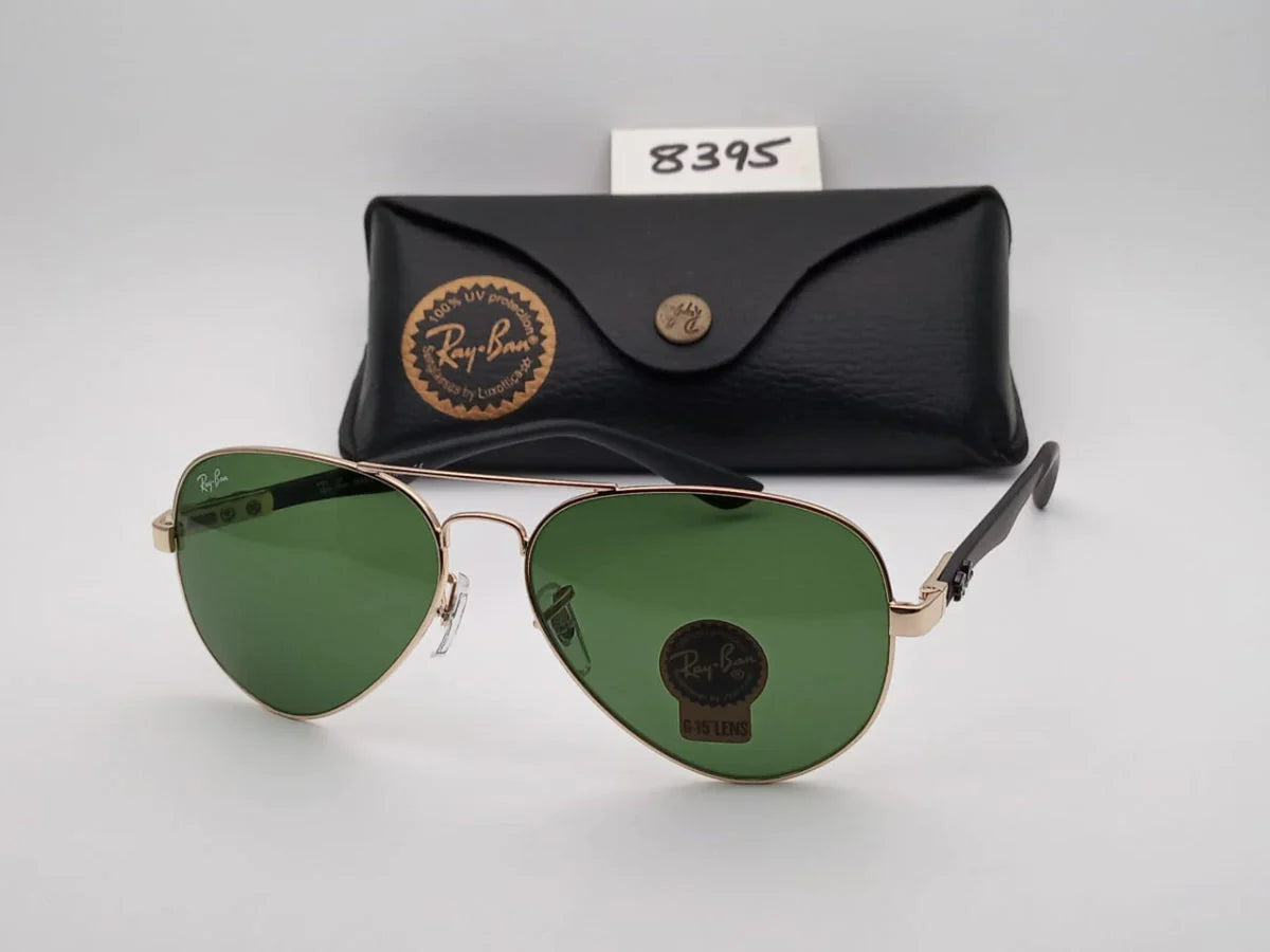 Best New Green & Gold Trendy Hot Sunglasses