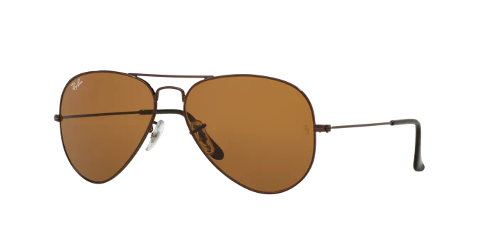 Aviator Classic Brown Brown UV-400 Sunglasses