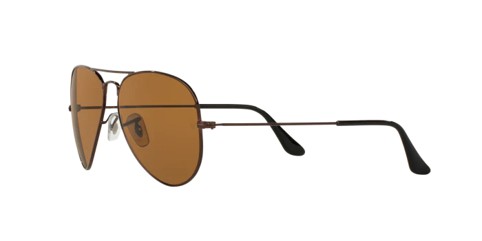 Aviator Classic Brown Brown UV-400 Sunglasses