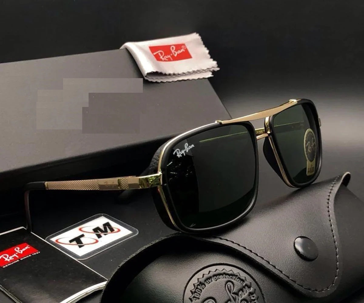 Best New Black & Gold Master PCS Sunglasses