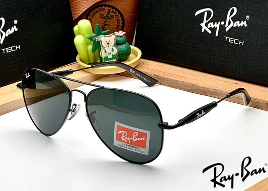BLACK BLACK UV-400 SUNGLASSES