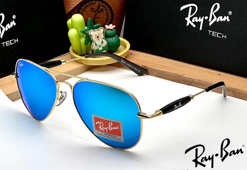 GOLD AQUA UV-400 SUNGLASSES