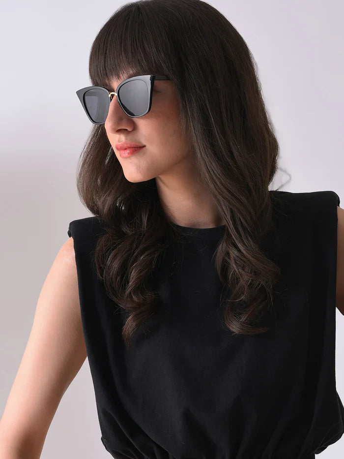 Black Cateye Sunglasses For Women