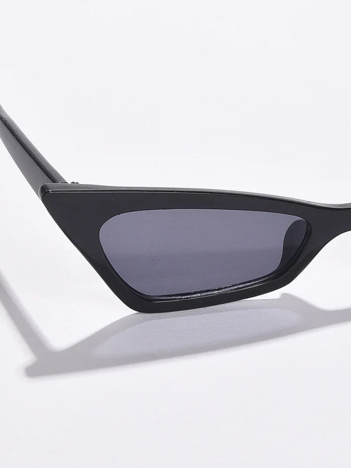 Black Lens Black Cateye Sunglasses