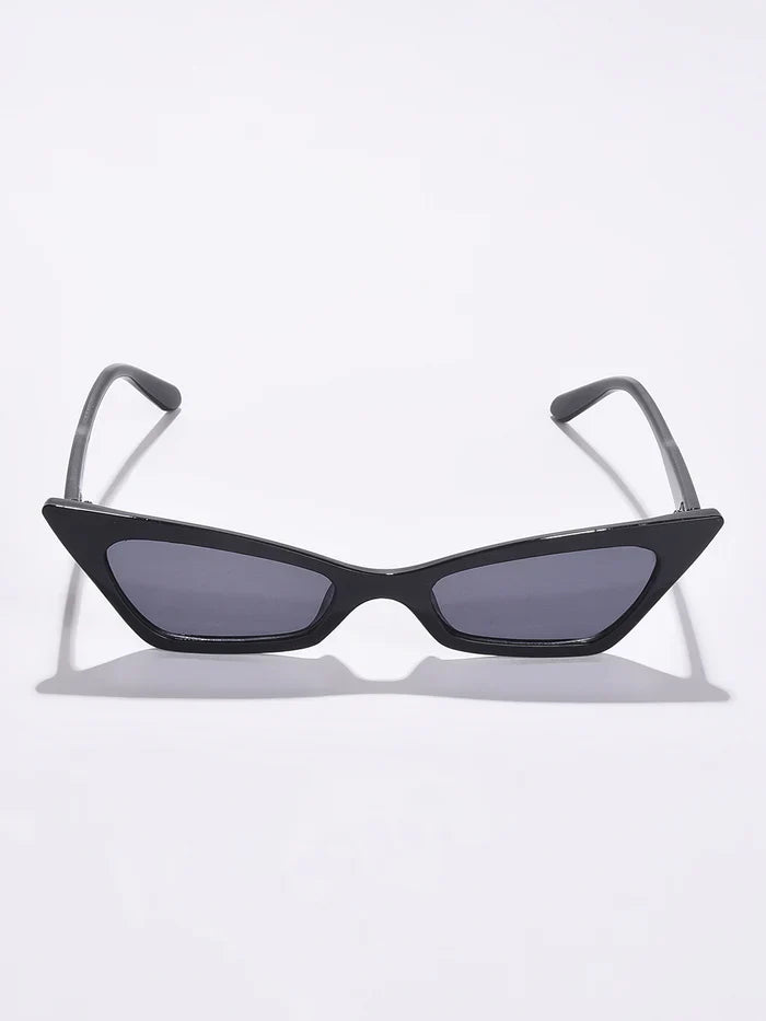 Black Lens Black Cateye Sunglasses