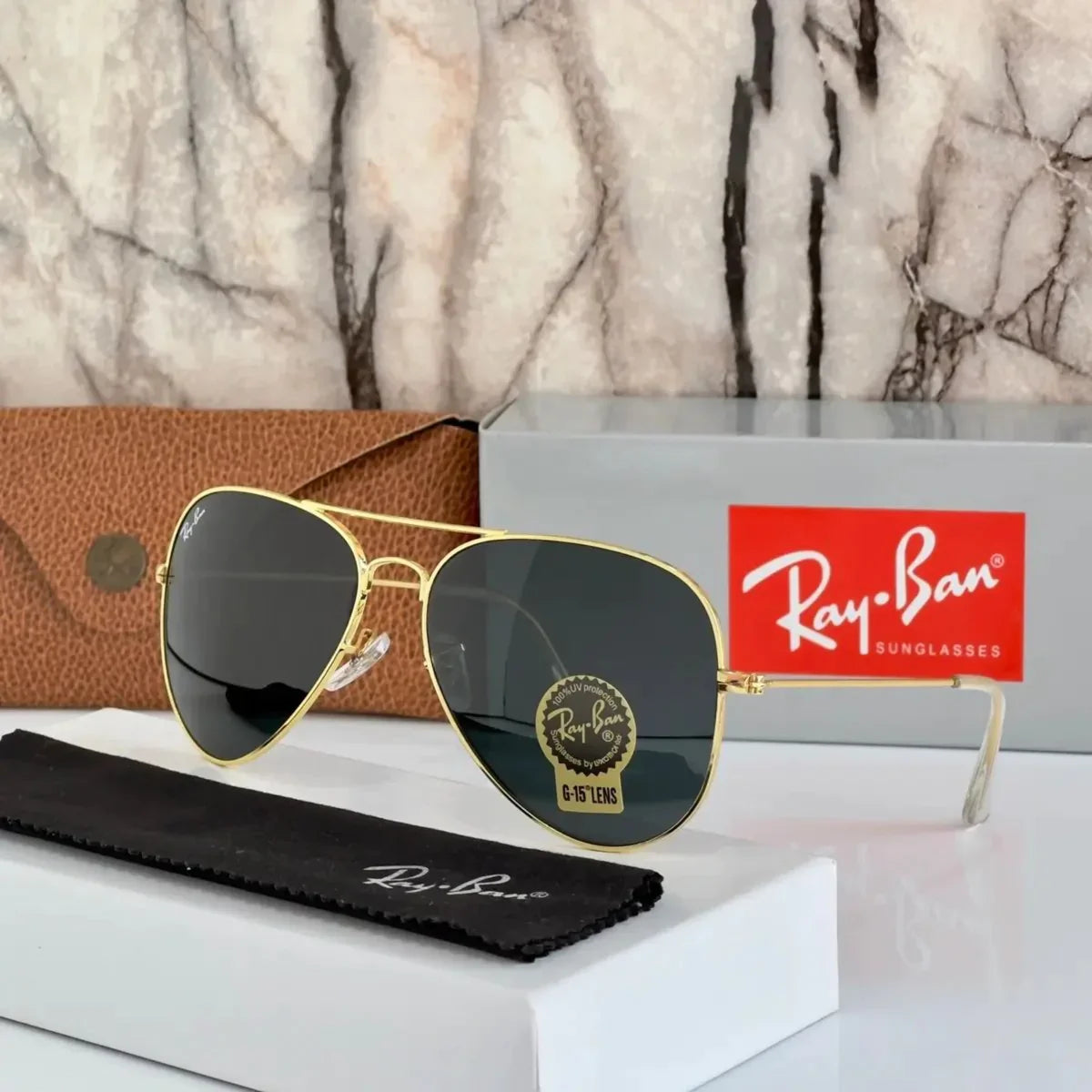 Best New Black & Gold Sunglasses For Men