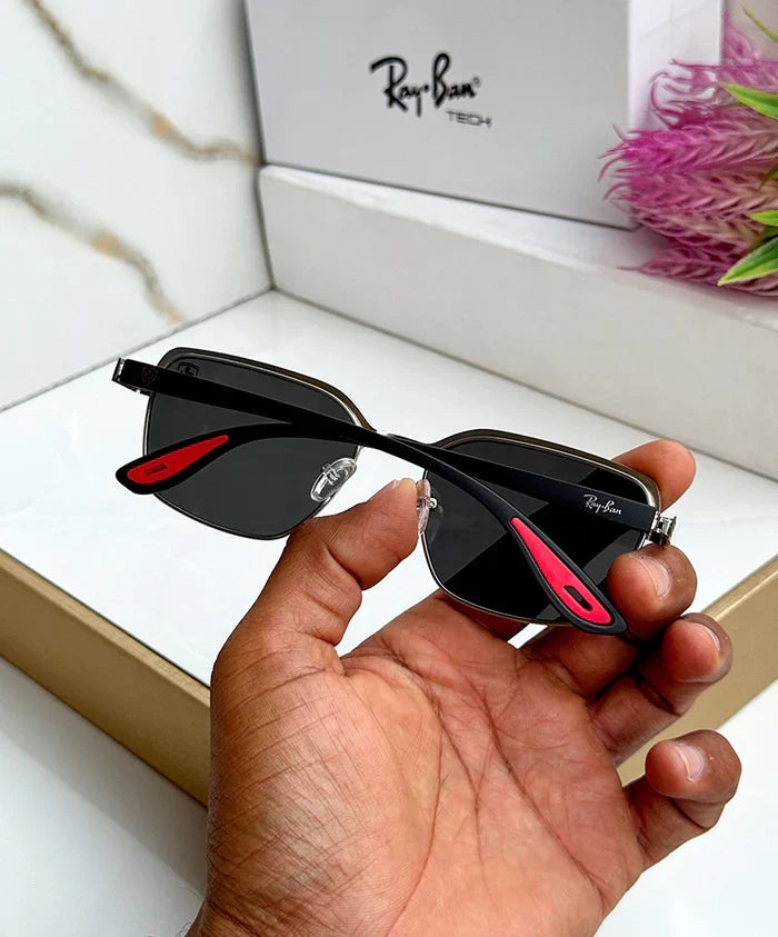 METAL SILVER MERCURY UV-400 SUNGLASSES