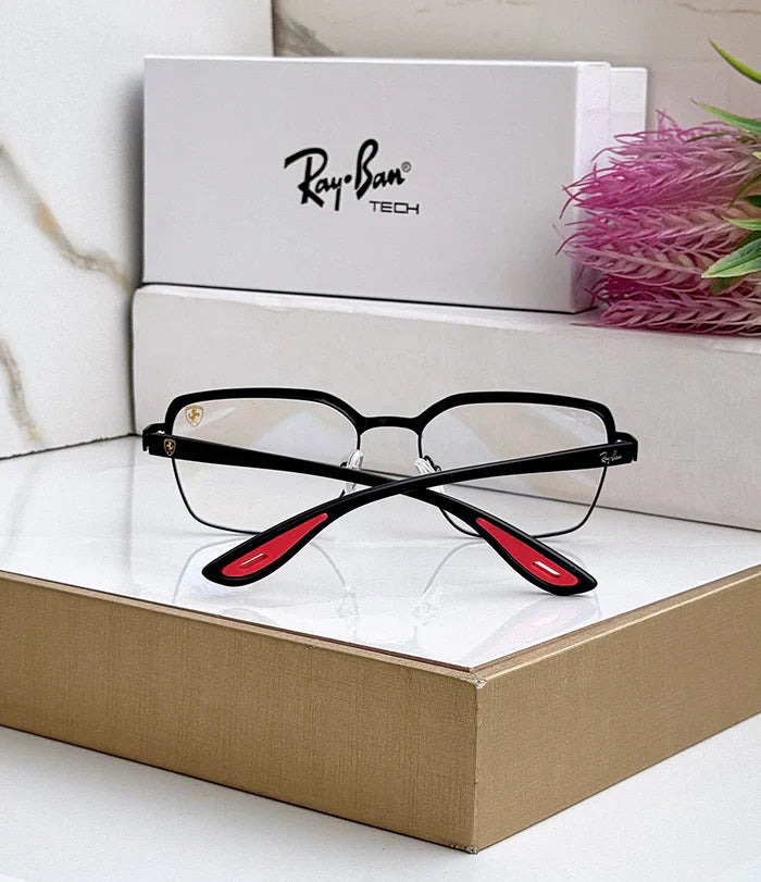 METAL BLACK BLUE CUT SUNGLASSES