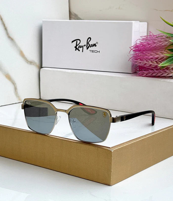 METAL SILVER MERCURY UV-400 SUNGLASSES